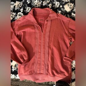 Aerie Coral Pullover Top